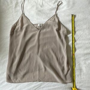 NWOT Aritzia Boscano Silk Top